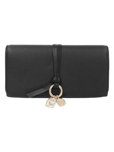 Portefeuille long cuir noir - long, en