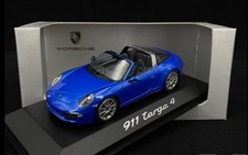 Porsche 991 targa 4 - Bleu