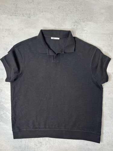 Polo zara homme - l, noir