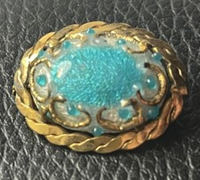 broche 1960’s Limoges Émaux