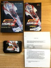 FASTEST 1 COMPLET BOÎTE DOUBLE NOTICE FR SEGA MEGADRIVE GENESIS NTSC JAP CIB OVP