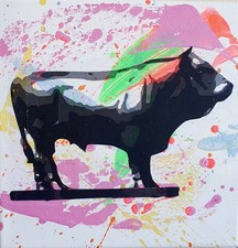 PyB signed Taureau de LAGUIOLE