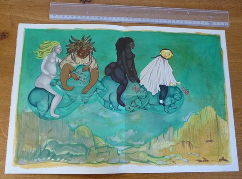 Lithographie couleurs de - lithographie,