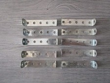 MECCANO: 10 bandes coudées zinguées 60x12mm - réf 48a