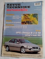 Revue Technique Automobile 623. Opel Omega B 2.5 TD. Renault 19 essence 1.2 1.4