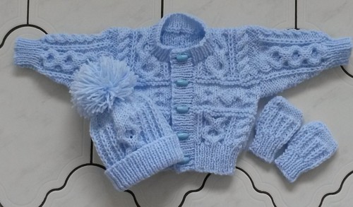 Ensemble chapeau cardigan - , et