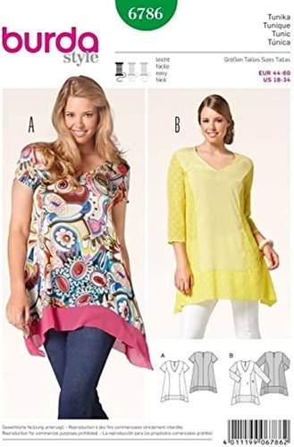6786 patron burda creations - 6786, 2