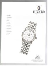 Concord Publicité 1998 Montre