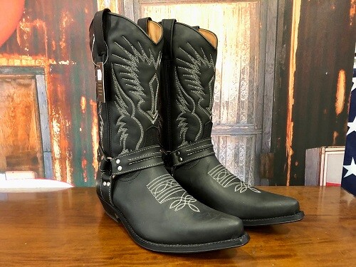 Bottes cuir botas calero - cuir,
