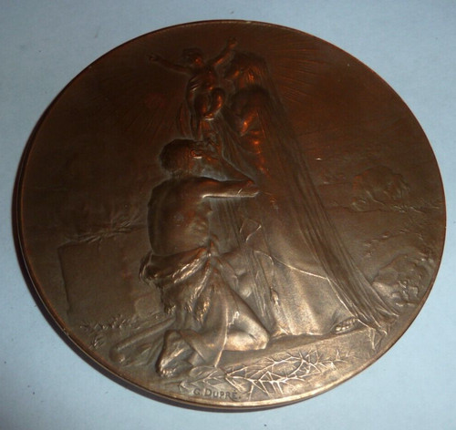 Médaille baptême art - de,