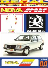 DECAL VAUXHALL NOVA SPORT (02)