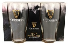Guinness Tulipe Forme Pinte Lunettes Paquet De 2. sous Licence Guinness Produit