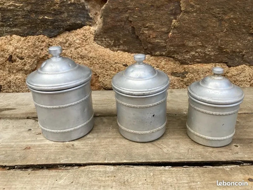Pots épices anciens en - épices,