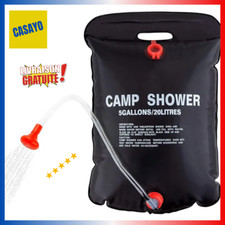 Douchette De Camping Solaire Portable 20L Douche En Exterieur Sac Chauffe Eau