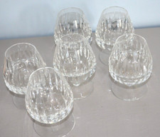 6 Verres à Cognac en Cristal