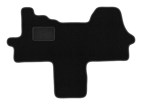 Tapis sol velours noir - velours,