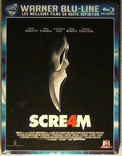 BLU-RAY SCREAM 4 [ WES CRAVEN 2011 ] Edition Française NEUF SOUS BLISTER