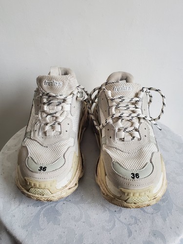 Basket toile balenciaga - toile,