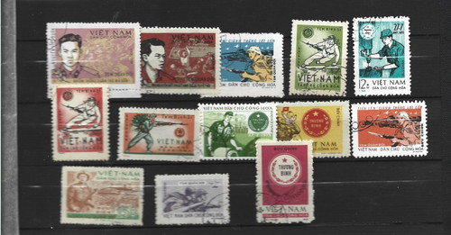 Timbres viet nam nord - viet,