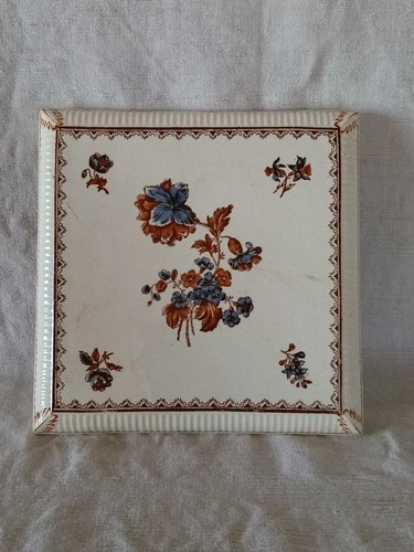 Dessous plat faïence de - plat, en