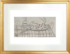 André DUFFOUR (1926-2016) BELLE NATURE MORTE CUBISTE VERS 1950 (186)