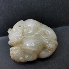Vintage Chinese celadon jade