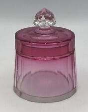 POT à COTON Vintage En VERRE