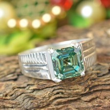 Bague diamant bleu - , certifié