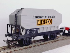 JOUEF 647 HO Wagon Trémie Transport De Céréales ALGECO SNCF  1/87 1:87