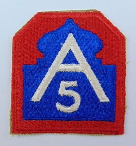 Patch armée ww2 - la, 5e