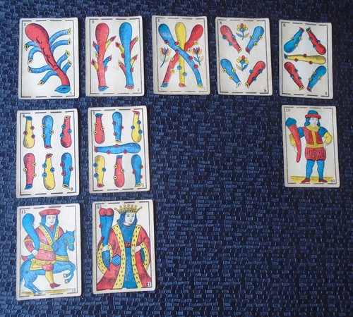 Ancien jeu ducale cartes - jeu,