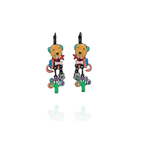 Boucles oreilles chiens - boucles,