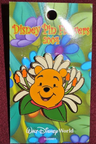 Disney wdw pin flower pursuit - disney,
