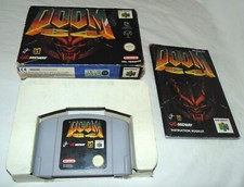 Doom 64 authentique version originale nintendo 64 eur complet