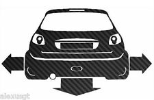 adesivo sticker peugeot 206