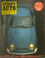 EUROPE AUTO 1969 27 OPEL GT