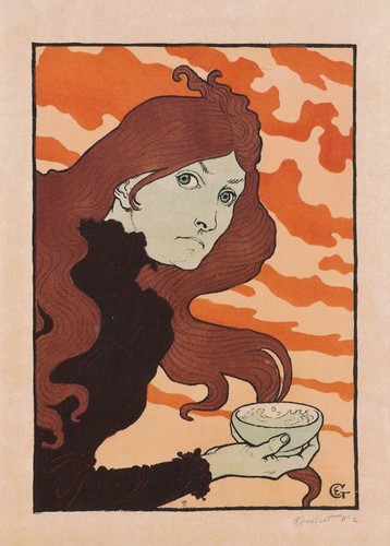 Postcard eugene grasset - eugene,