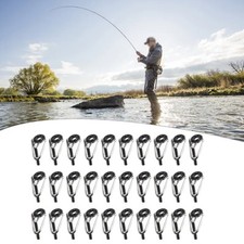 Ensemble Guide Anneaux Pour canne à pêche 30 pièces Eau salée Pièce Outil