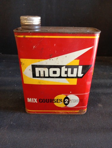 Ancien bidon huile - d'huile, motul