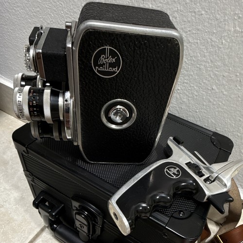 Bolex paillard d8l 8mm box - bolex,