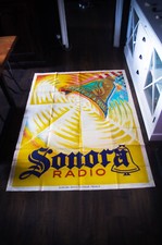 SONORA RADIO BY ORSI Large French Vintage Advertising Poster Original 1925's