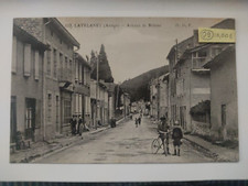 09 CPA animée briefkart postcard LAVELANET ARIEGE Avenue de BELESTA