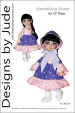 Something Douce Robe, Bonnet & Bloomers Pattern10 " Patsy & Ann Estelle Tonner