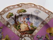 Assiette porcelaine Meissen
