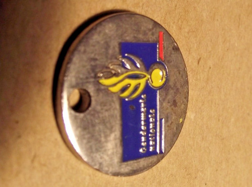 jeton caddie gendarmerie