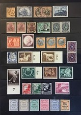 ALLEMAGNE beau lot d'émissions époque Reich M+U inc meilleur CV++ (35)