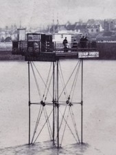 photographie ancienne,Pont Roulant De Saint Malo