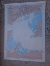 CARTE  MARINE Partie ouest de