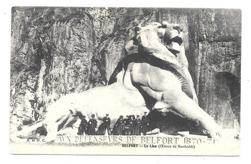 Carte postale belfort - carte,