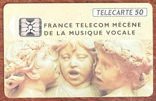 Musique vocale 50u telecarte - 50u,